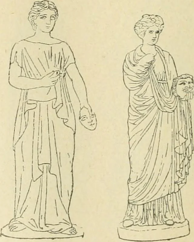An illustration from Répertoire de la statuaire grecque et romaine, 1908, leaf 347