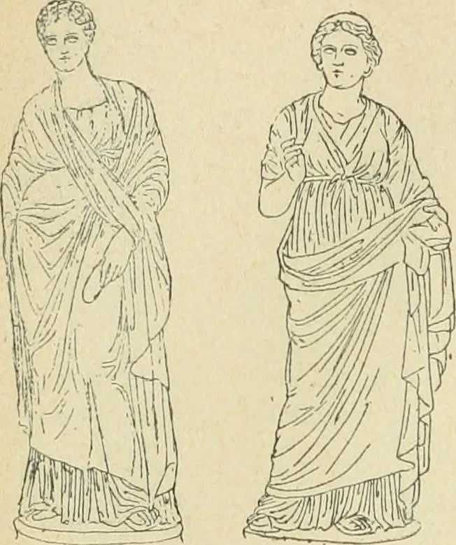 An illustration from Répertoire de la statuaire grecque et romaine, 1908, leaf 349