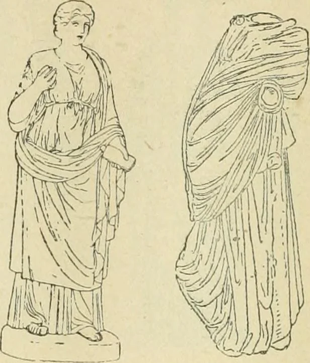 An illustration from Répertoire de la statuaire grecque et romaine, 1908, leaf 349