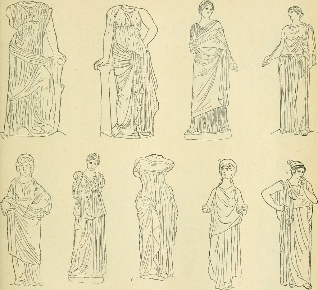 An illustration from Répertoire de la statuaire grecque et romaine, 1908, leaf 350