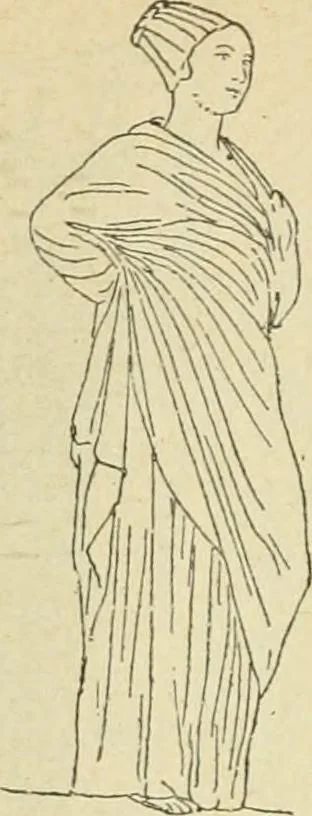 An illustration from Répertoire de la statuaire grecque et romaine, 1908, leaf 351