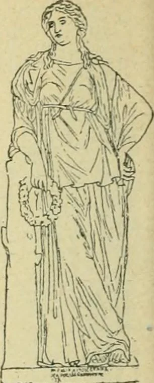An illustration from Répertoire de la statuaire grecque et romaine, 1908, leaf 351