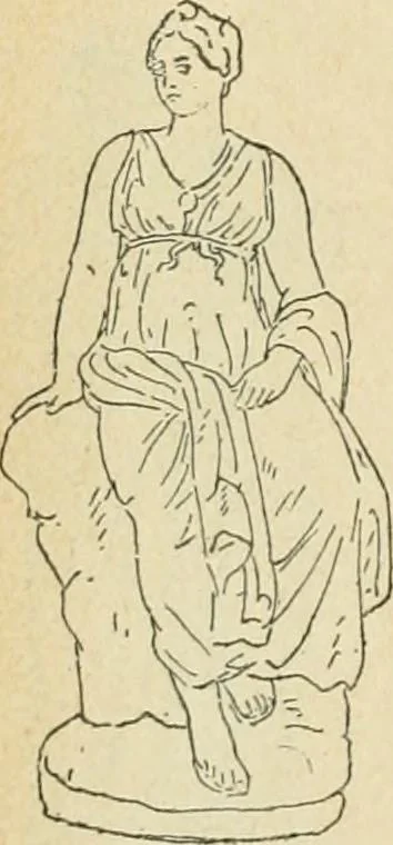 An illustration from Répertoire de la statuaire grecque et romaine, 1908, leaf 351