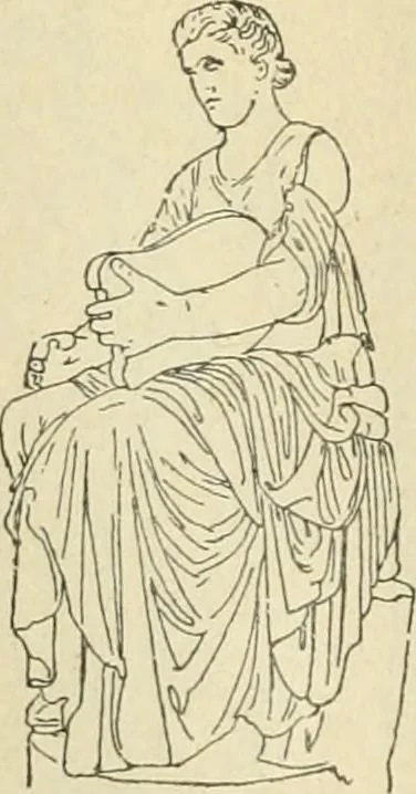 An illustration from Répertoire de la statuaire grecque et romaine, 1908, leaf 351