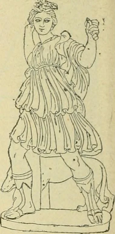 An illustration from Répertoire de la statuaire grecque et romaine, 1908, leaf 353