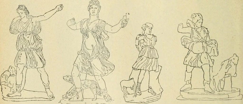 An illustration from Répertoire de la statuaire grecque et romaine, 1908, leaf 353