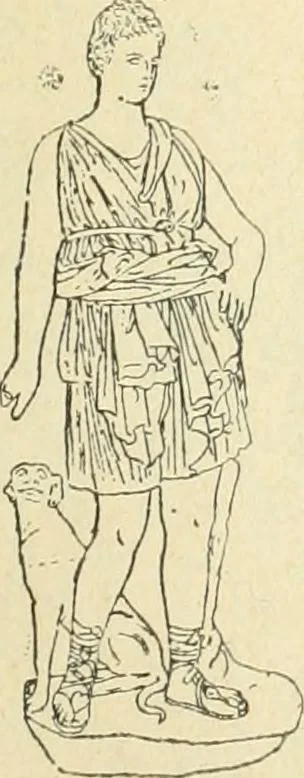 An illustration from Répertoire de la statuaire grecque et romaine, 1908, leaf 356