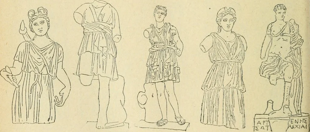 An illustration from Répertoire de la statuaire grecque et romaine, 1908, leaf 359