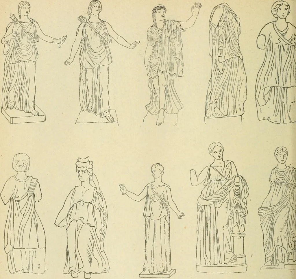 An illustration from Répertoire de la statuaire grecque et romaine, 1908, leaf 361