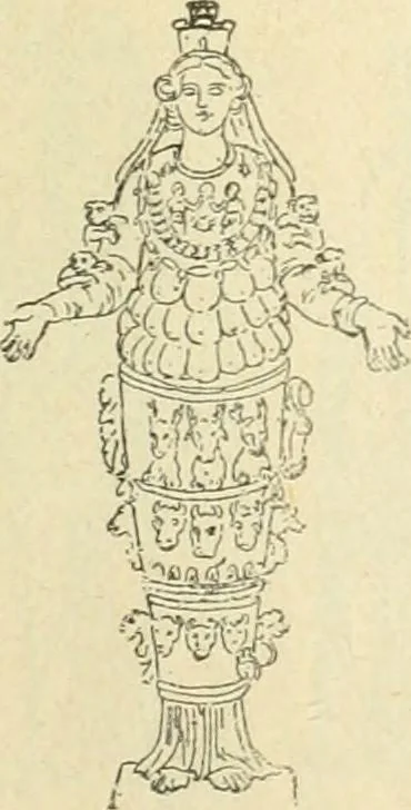 An illustration from Répertoire de la statuaire grecque et romaine, 1908, leaf 364