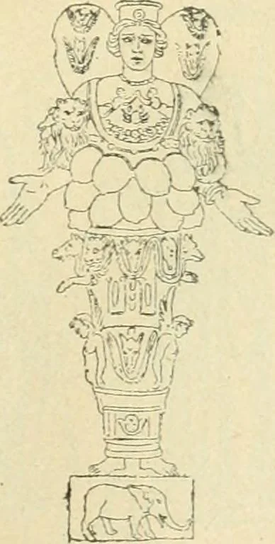 An illustration from Répertoire de la statuaire grecque et romaine, 1908, leaf 364