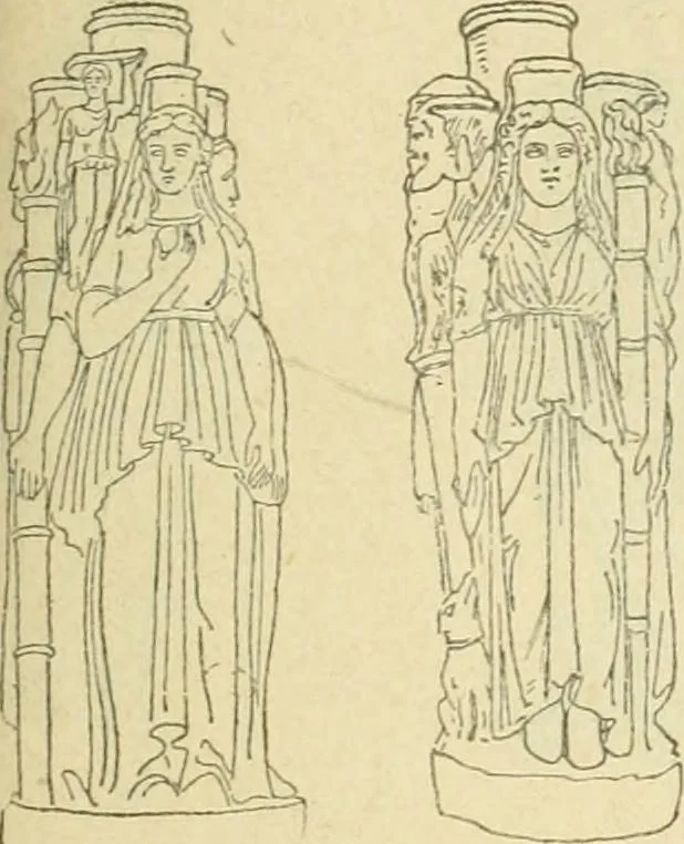 An illustration from Répertoire de la statuaire grecque et romaine, 1908, leaf 366