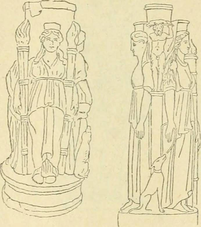 An illustration from Répertoire de la statuaire grecque et romaine, 1908, leaf 366