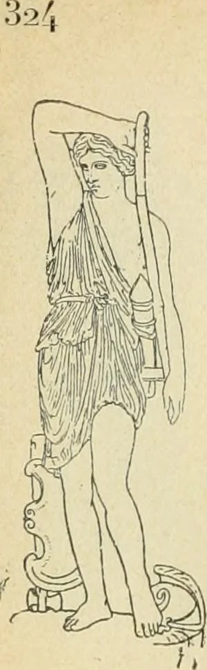 An illustration from Répertoire de la statuaire grecque et romaine, 1908, leaf 367