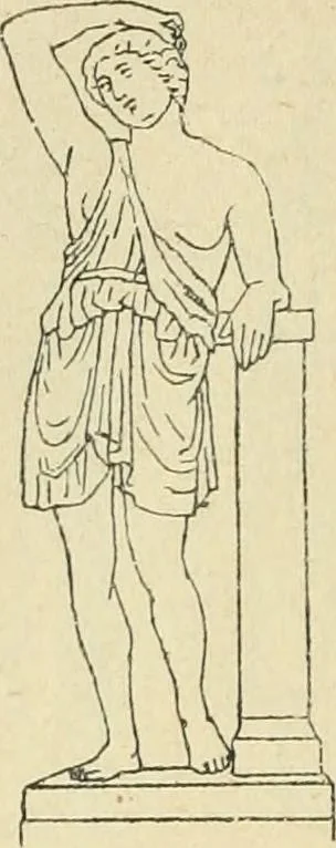 An illustration from Répertoire de la statuaire grecque et romaine, 1908, leaf 367