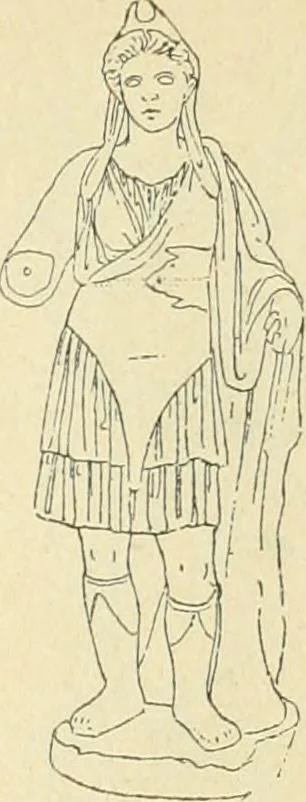 An illustration from Répertoire de la statuaire grecque et romaine, 1908, leaf 368