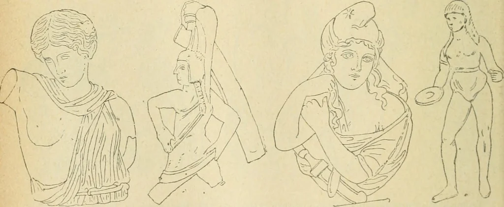 An illustration from Répertoire de la statuaire grecque et romaine, 1908, leaf 369