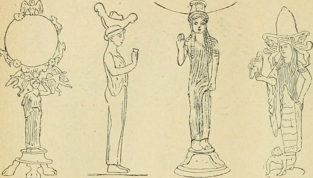 An illustration from Répertoire de la statuaire grecque et romaine, 1908, leaf 371
