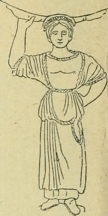 An illustration from Répertoire de la statuaire grecque et romaine, 1908, leaf 371