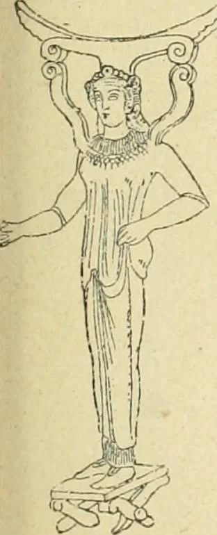 An illustration from Répertoire de la statuaire grecque et romaine, 1908, leaf 372