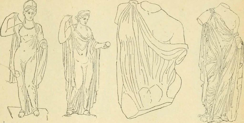 An illustration from Répertoire de la statuaire grecque et romaine, 1908, leaf 374