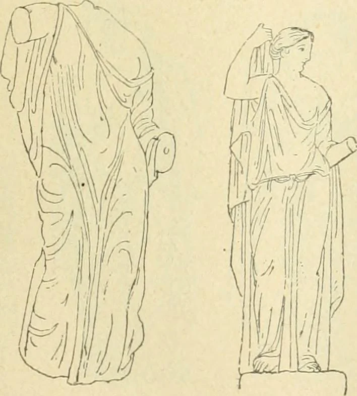 An illustration from Répertoire de la statuaire grecque et romaine, 1908, leaf 374