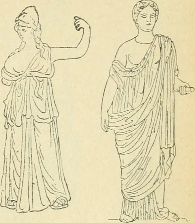 An illustration from Répertoire de la statuaire grecque et romaine, 1908, leaf 376