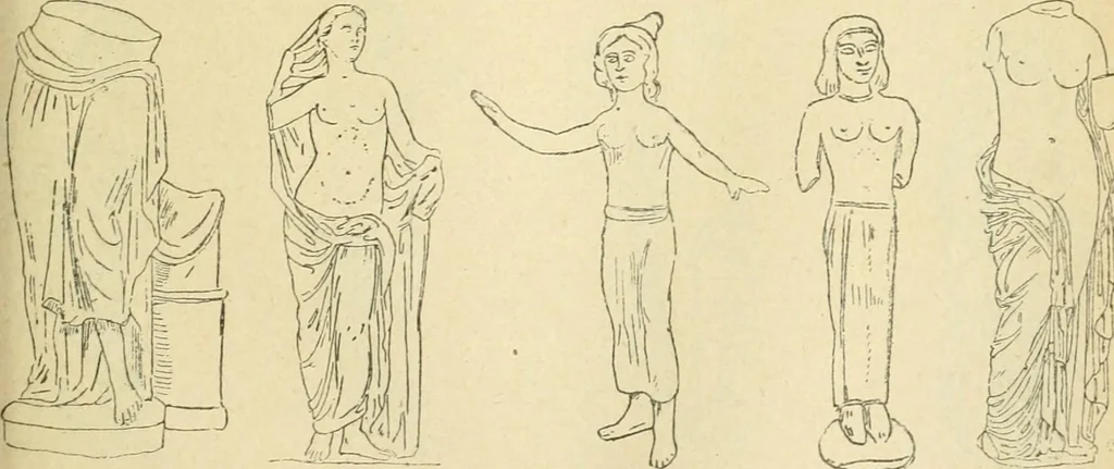 An illustration from Répertoire de la statuaire grecque et romaine, 1908, leaf 378