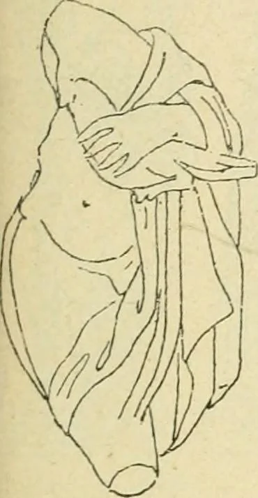 An illustration from Répertoire de la statuaire grecque et romaine, 1908, leaf 380