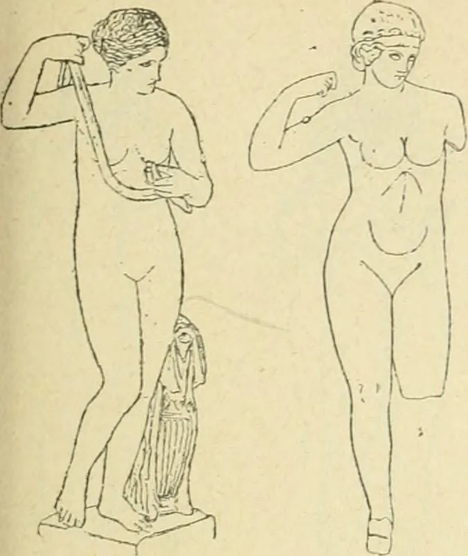 An illustration from Répertoire de la statuaire grecque et romaine, 1908, leaf 384