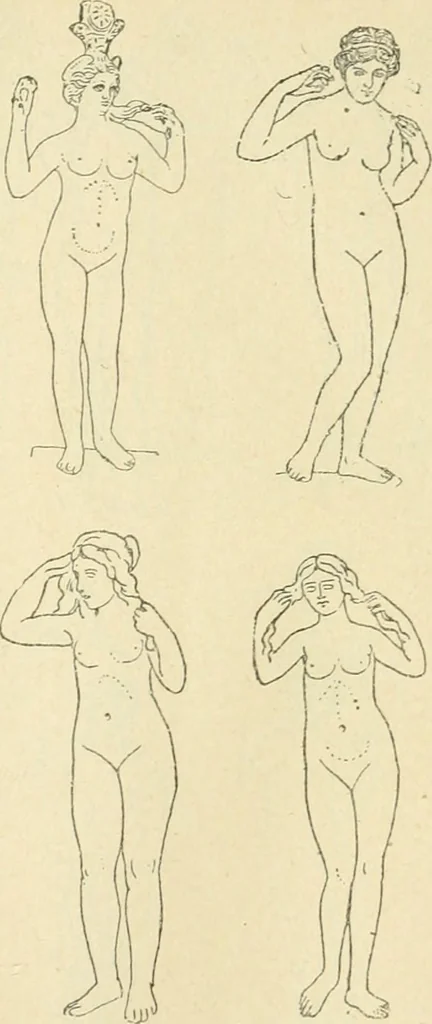 An illustration from Répertoire de la statuaire grecque et romaine, 1908, leaf 384