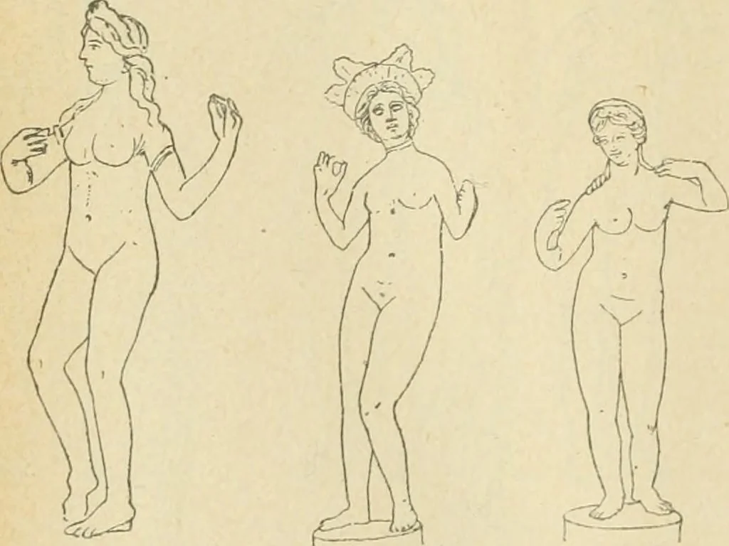 An illustration from Répertoire de la statuaire grecque et romaine, 1908, leaf 385