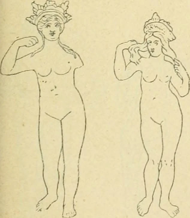 An illustration from Répertoire de la statuaire grecque et romaine, 1908, leaf 386