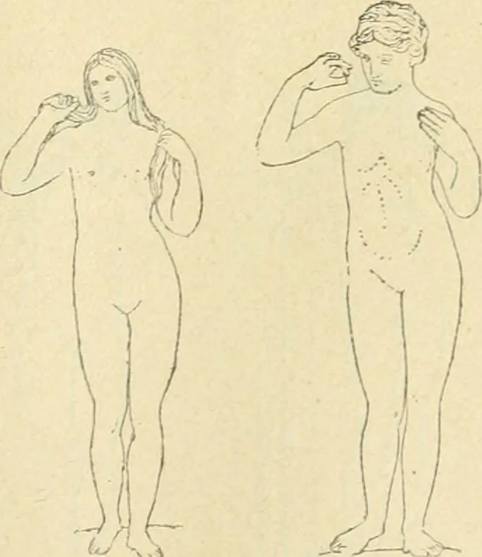 An illustration from Répertoire de la statuaire grecque et romaine, 1908, leaf 386