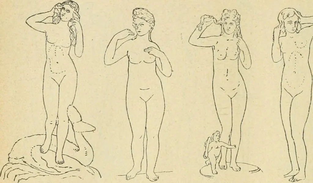 An illustration from Répertoire de la statuaire grecque et romaine, 1908, leaf 387