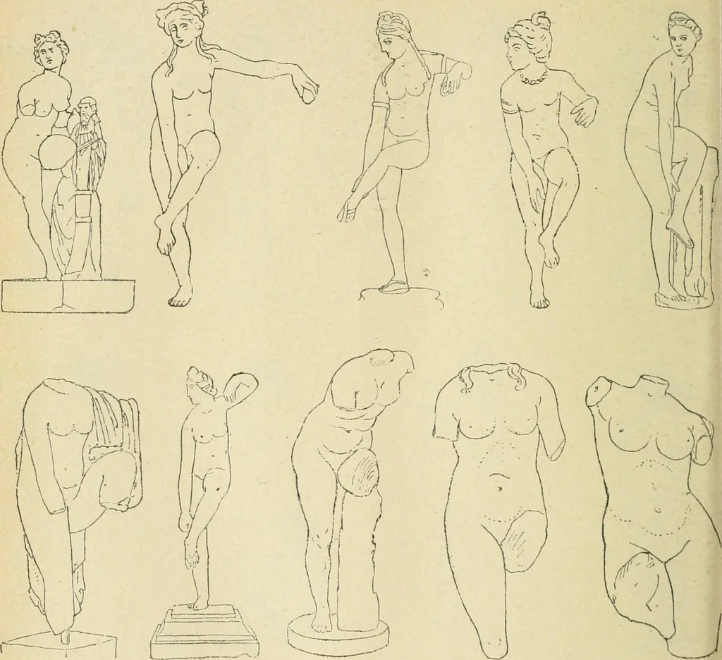 An illustration from Répertoire de la statuaire grecque et romaine, 1908, leaf 391