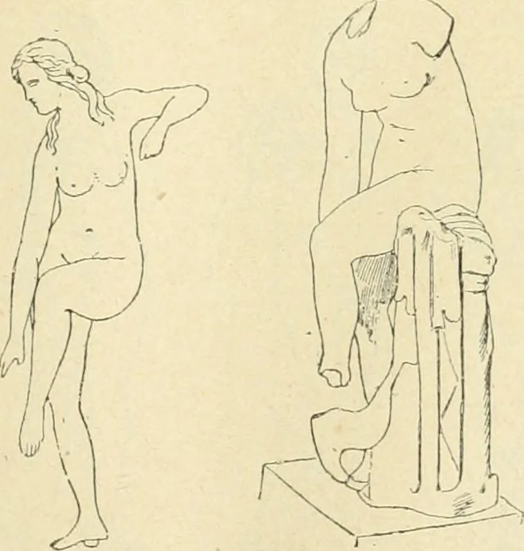 An illustration from Répertoire de la statuaire grecque et romaine, 1908, leaf 392