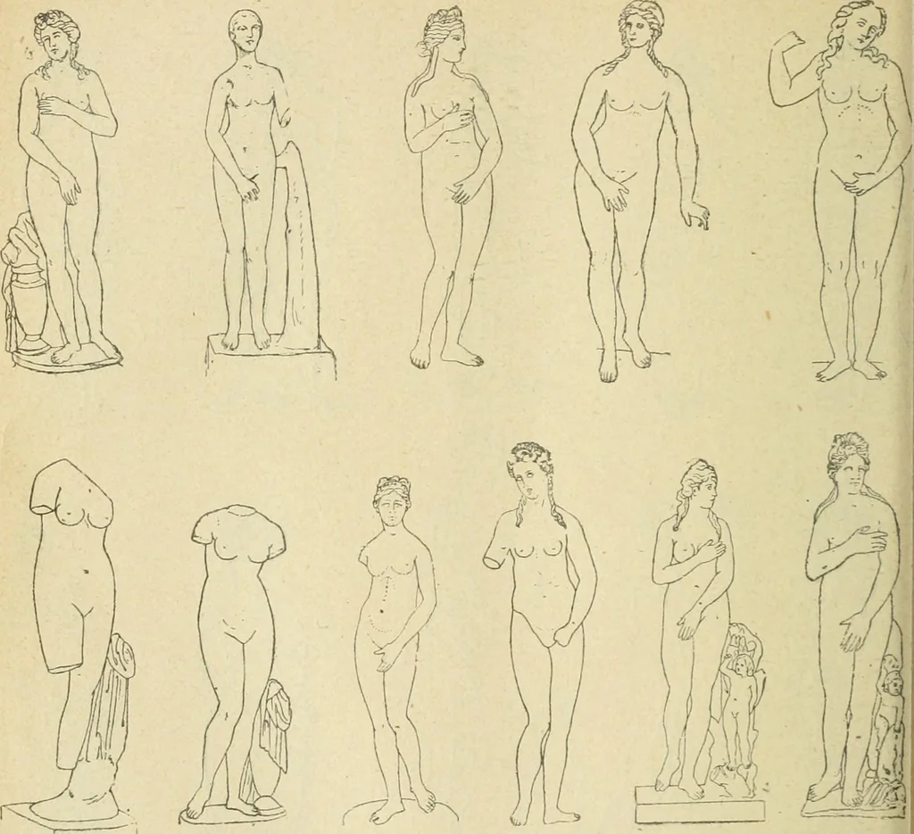 An illustration from Répertoire de la statuaire grecque et romaine, 1908, leaf 397