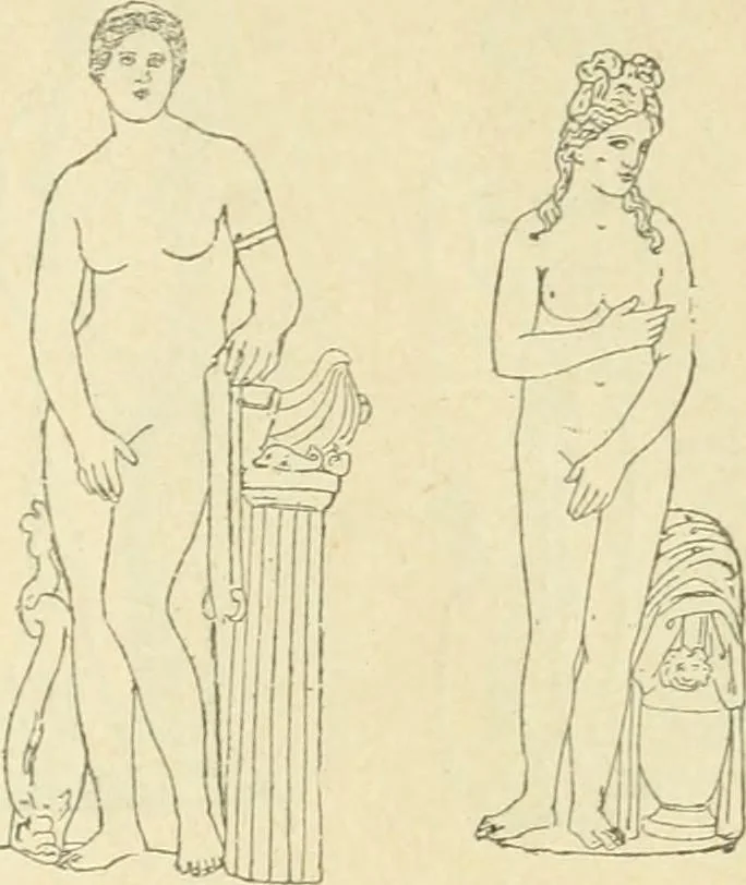 An illustration from Répertoire de la statuaire grecque et romaine, 1908, leaf 398