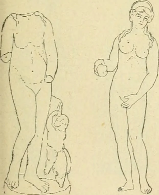 An illustration from Répertoire de la statuaire grecque et romaine, 1908, leaf 398