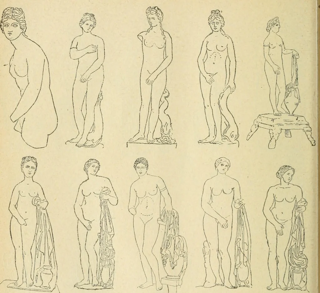 An illustration from Répertoire de la statuaire grecque et romaine, 1908, leaf 399