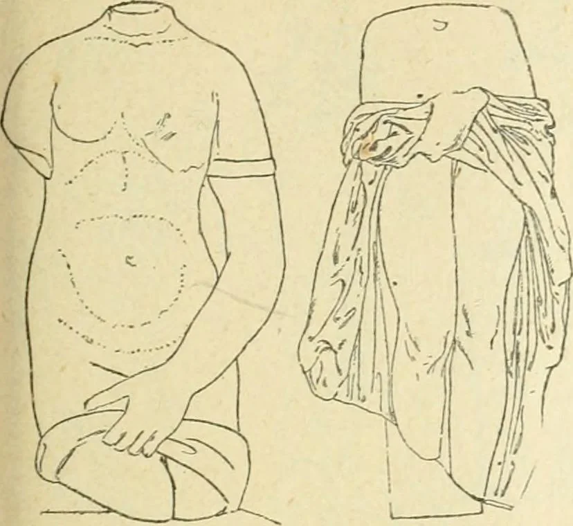 An illustration from Répertoire de la statuaire grecque et romaine, 1908, leaf 400