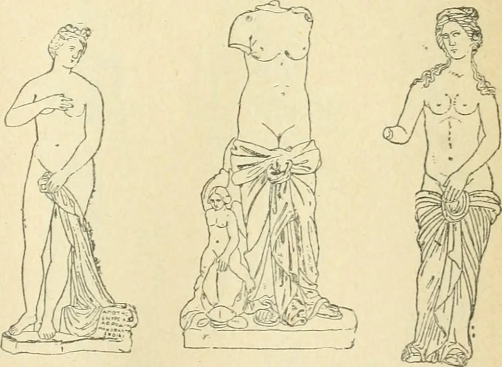 An illustration from Répertoire de la statuaire grecque et romaine, 1908, leaf 400
