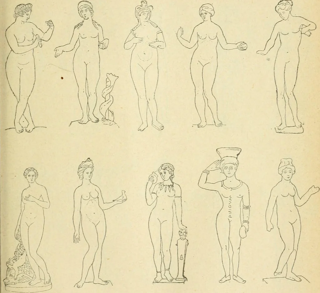 An illustration from Répertoire de la statuaire grecque et romaine, 1908, leaf 402