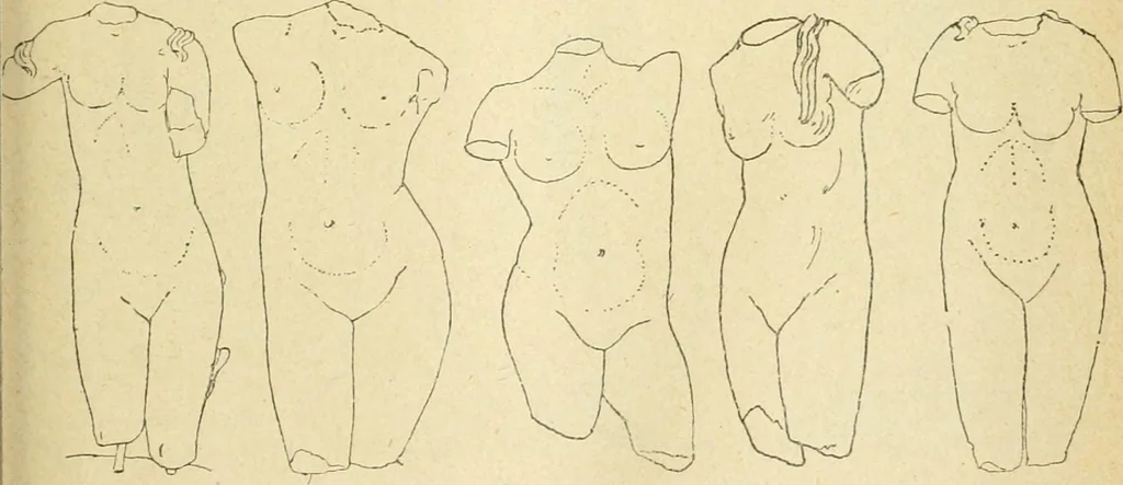 An illustration from Répertoire de la statuaire grecque et romaine, 1908, leaf 412