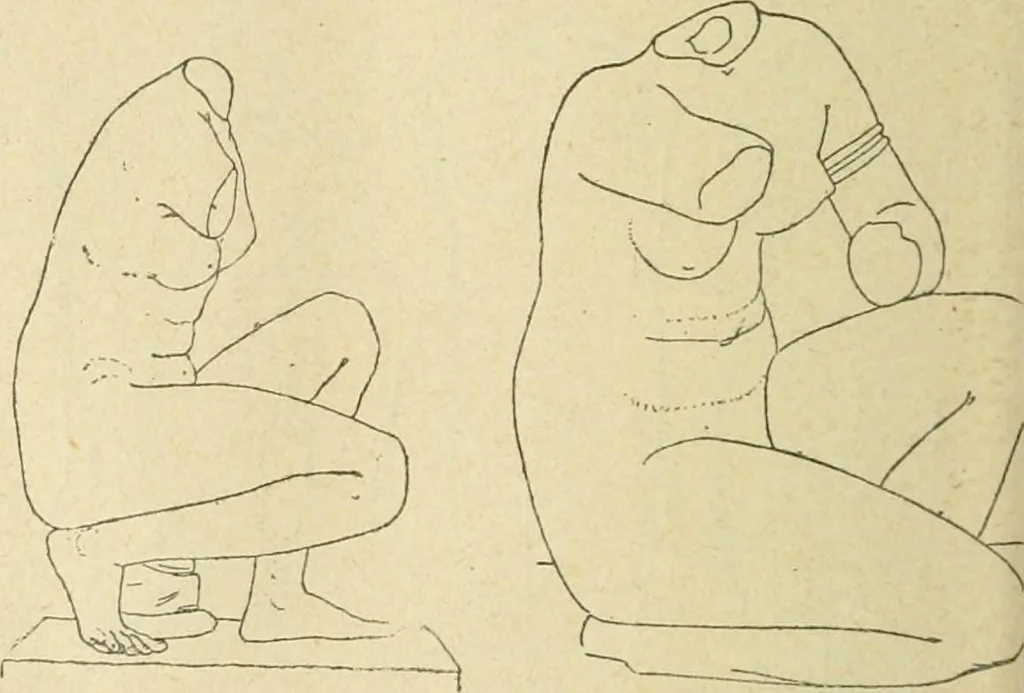 An illustration from Répertoire de la statuaire grecque et romaine, 1908, leaf 413