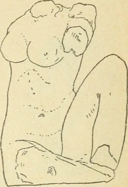An illustration from Répertoire de la statuaire grecque et romaine, 1908, leaf 414