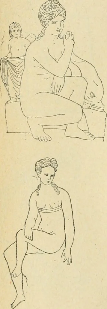 An illustration from Répertoire de la statuaire grecque et romaine, 1908, leaf 415