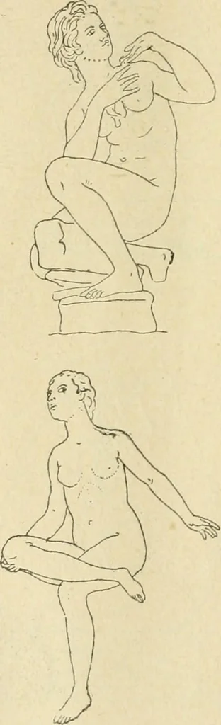 An illustration from Répertoire de la statuaire grecque et romaine, 1908, leaf 415
