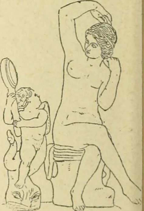 An illustration from Répertoire de la statuaire grecque et romaine, 1908, leaf 415